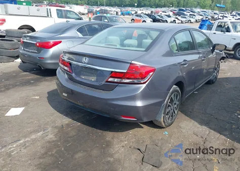 2014 Honda Civic Ex из США, поврежденный, VIN 19XFB2F89EE048575